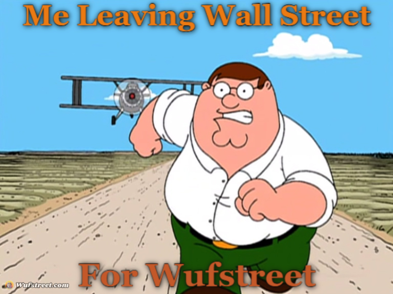 Peter Griffin running away