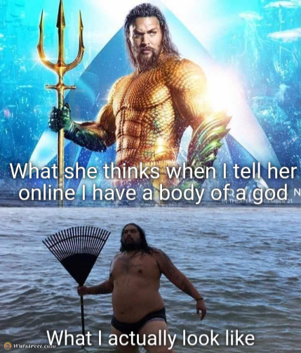me vs reality - aquaman