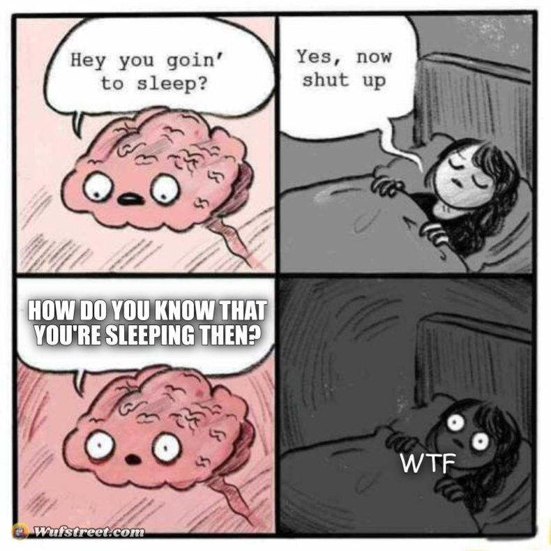 Hey you going to sleep?