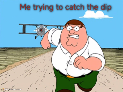 Peter Griffin running away