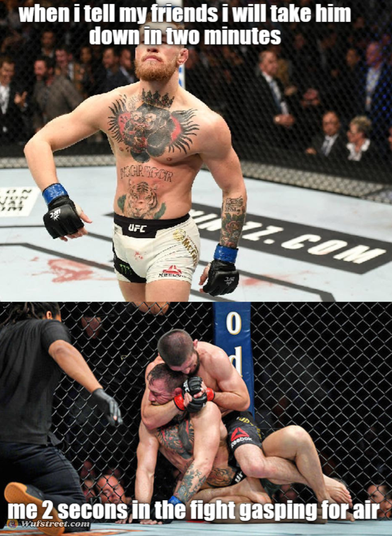 Mcgregor vs Kbabib, expectation vs reality