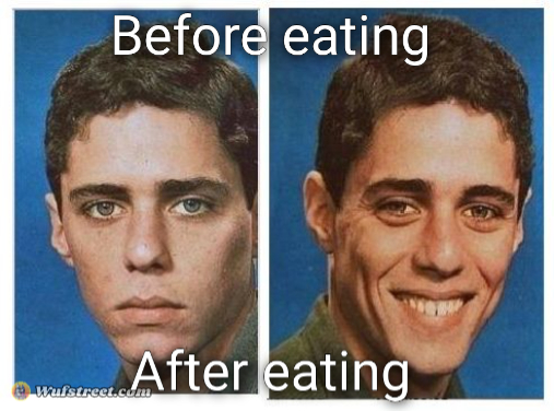 before after - sad happy face