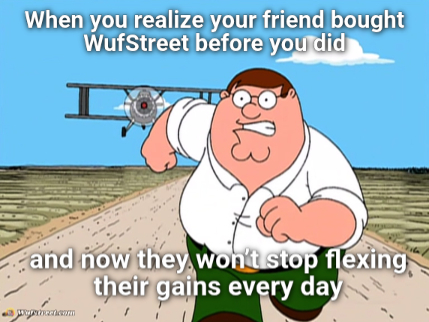 Peter Griffin running away