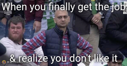 Annoyed man