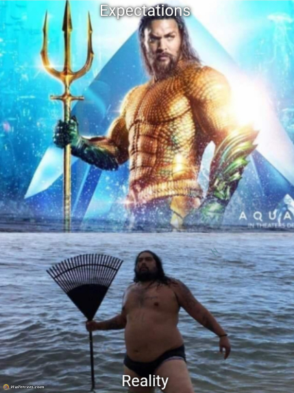 Aquaman Social Media Reality
