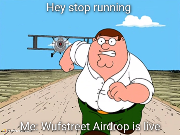 Peter Griffin running away