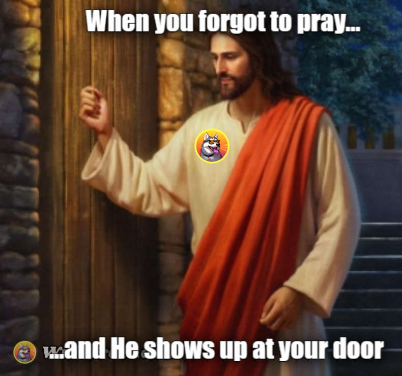 JC at the door