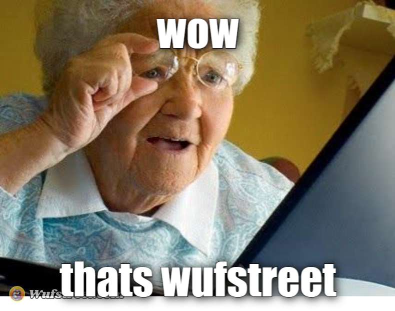 old lady at computer