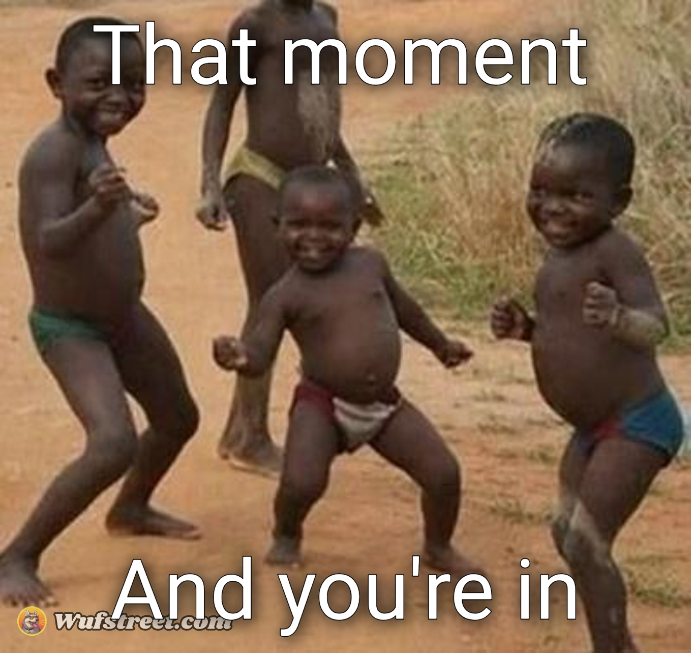 AFRICAN KIDS DANCING