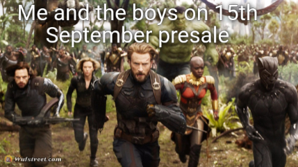 Avengers Infinity War Running
