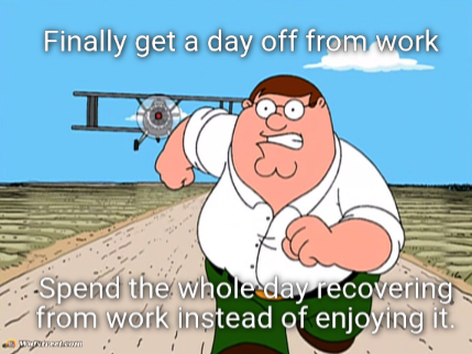 Peter Griffin running away