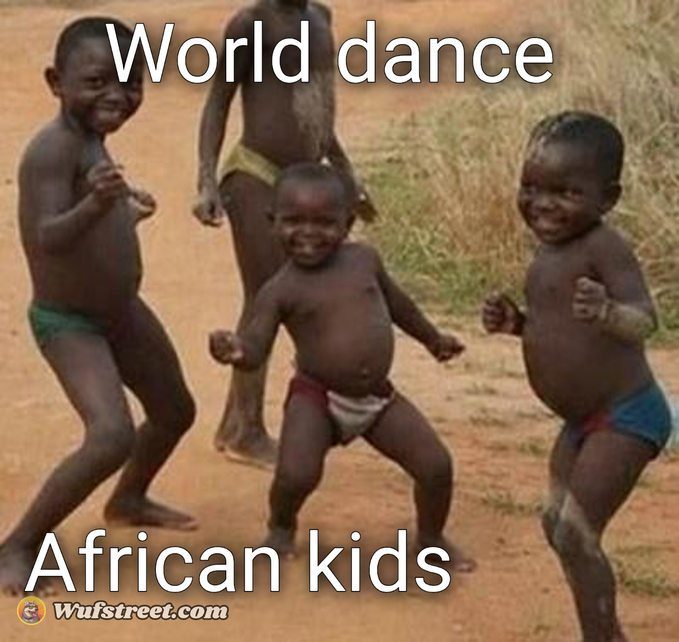 AFRICAN KIDS DANCING