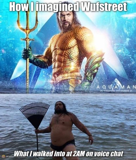 me vs reality - aquaman