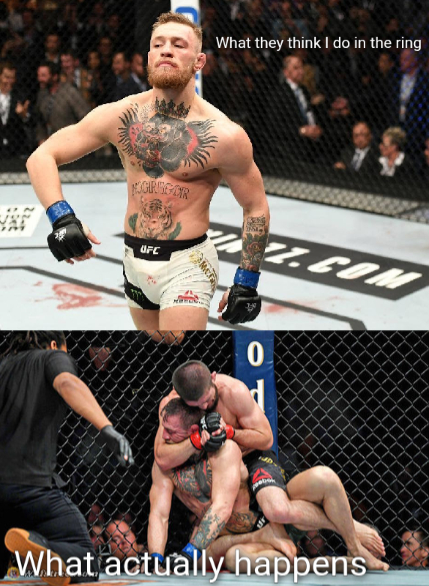 Mcgregor vs Kbabib, expectation vs reality