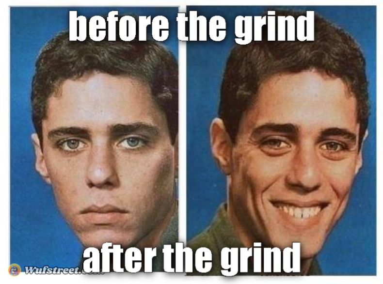 before after - sad happy face