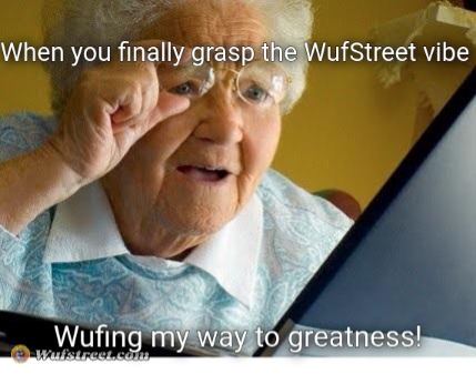 Wufing out