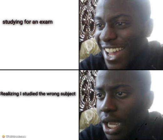Black man happy sad