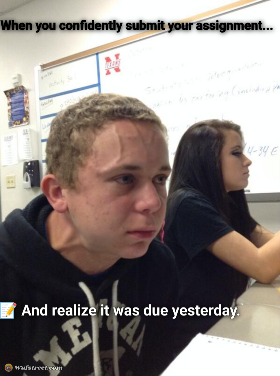 When I realized 