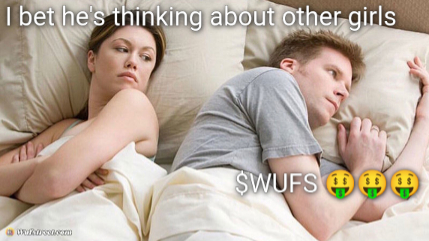 I bet he's thinking of other woman